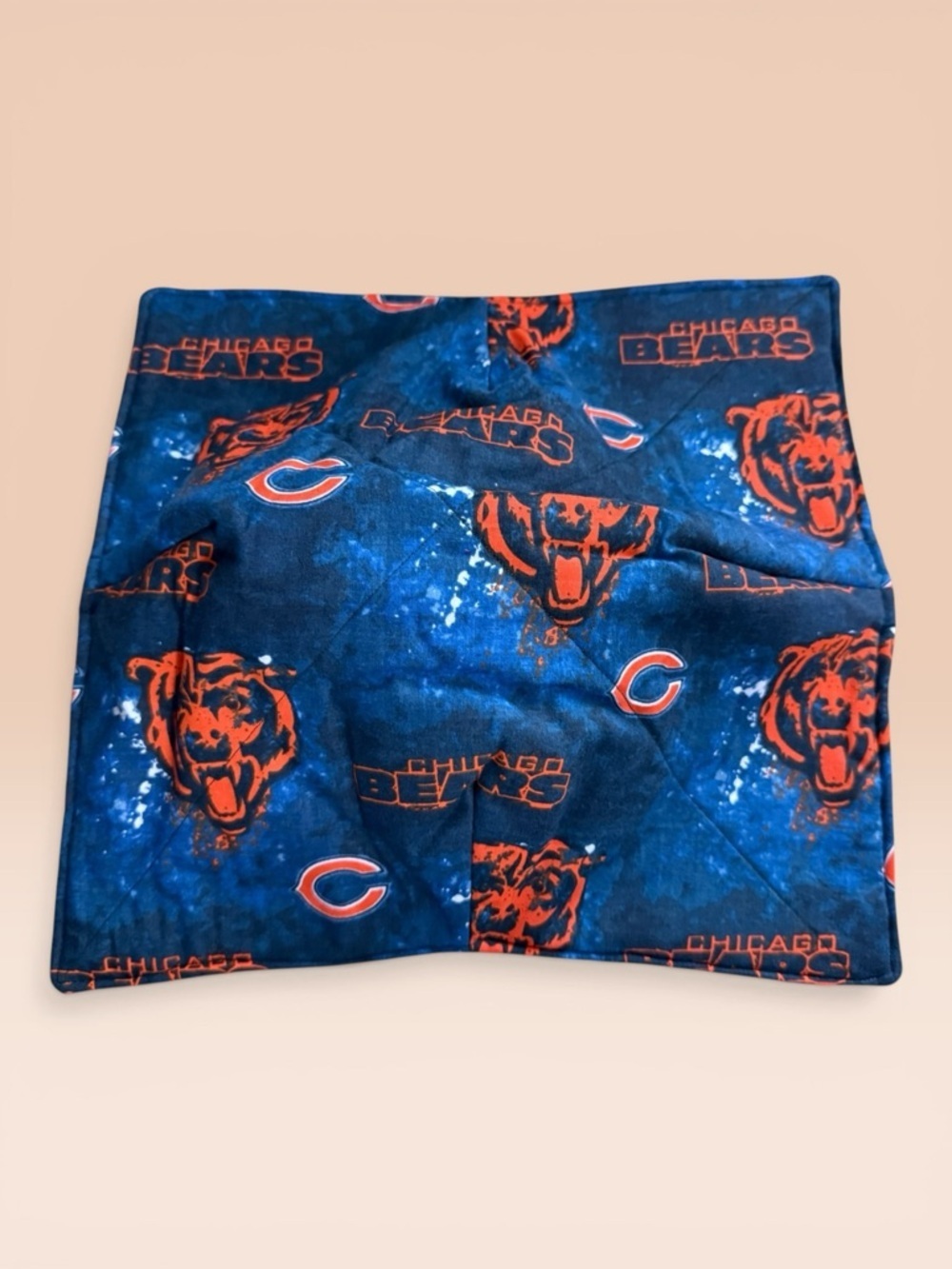 Two Handmade Larger Serving Bowl Cozies - Chicago Bears